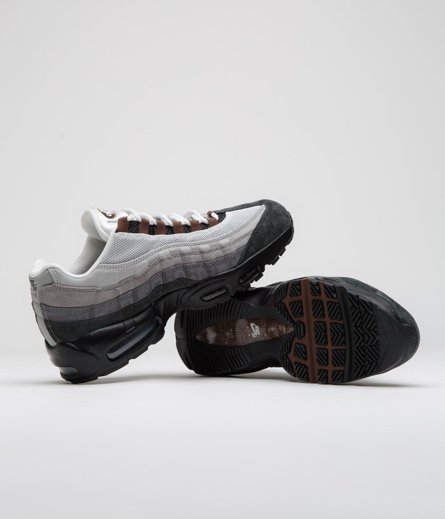 Nike SB Air Max 95 Shoes - Black / Cacao Wow - Anthracite - Light Graphite