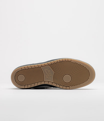 Nike SB Code 58 Shoes - Black / Summit White - Black - Gum Light Brown