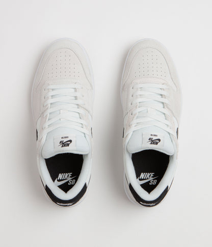 Nike SB Code 58 Shoes - White / Black - Summit White - Black