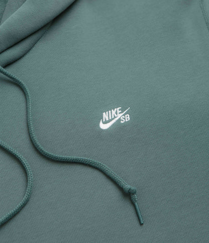 Nike SB Essential Logo Hoodie - Mineral Slate / White