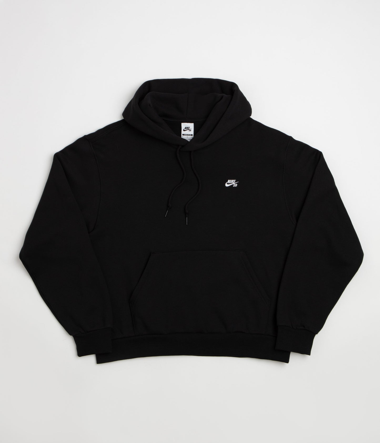 Nike SB Essential Small Logo Hoodie - Black / White
