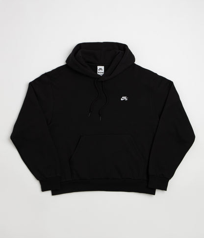 Nike SB Essential Small Logo Hoodie - Black / White