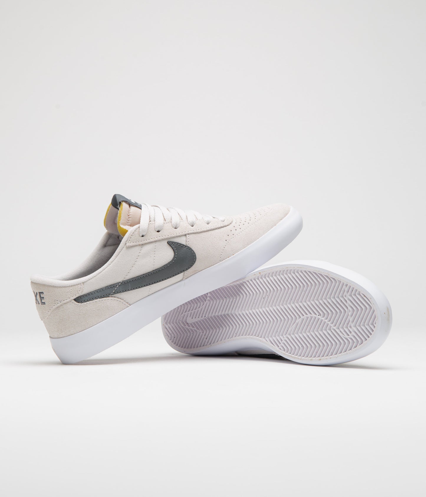 Nike SB Heritage Vulc Shoes - Vast Grey / Iron Grey - Vast Grey - White