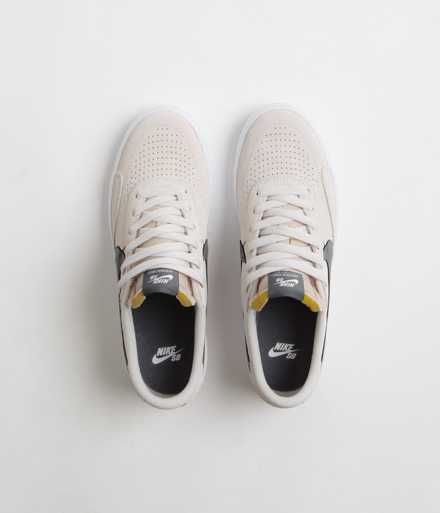 Nike SB Heritage Vulc Shoes - Vast Grey / Iron Grey - Vast Grey - White
