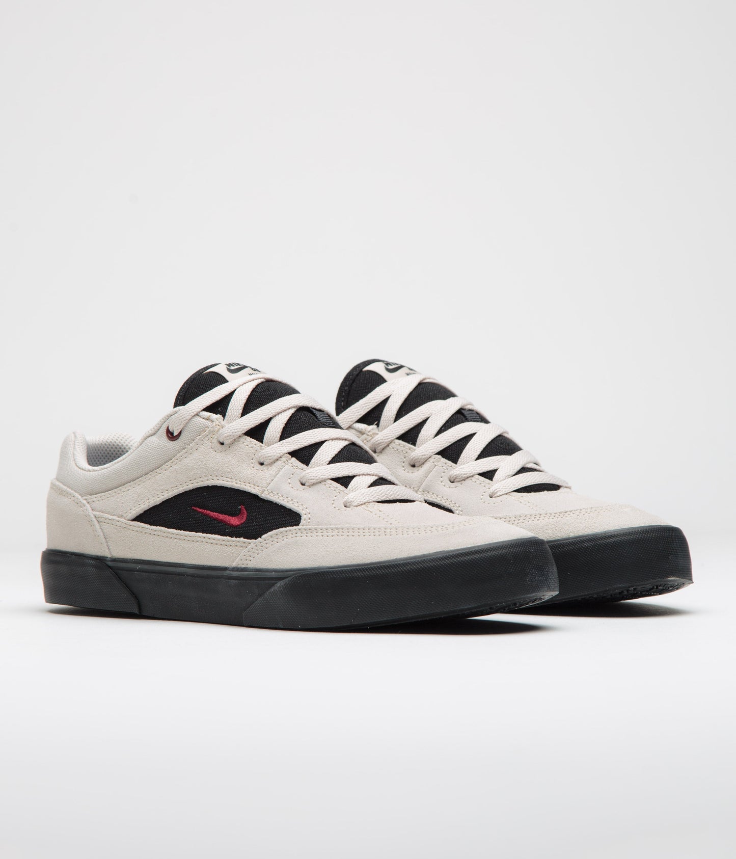 Nike SB Malor Shoes - Light Orewood Brown / Team Red - Black