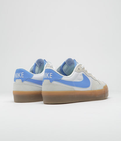 Nike SB Pogo Shoes - Summit White / University Blue - White