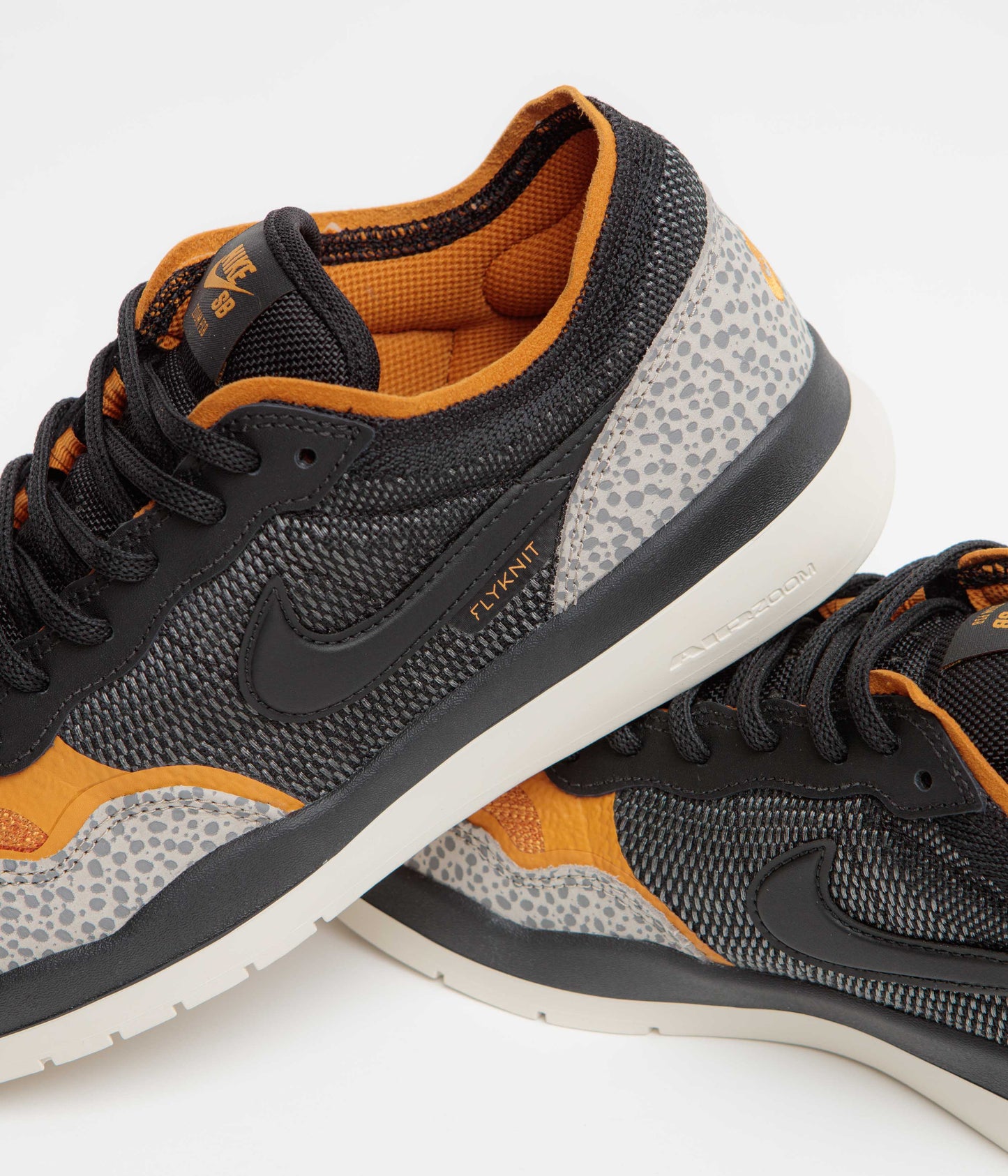 Nike SB PS8 Shoes - Cobblestone / Black - Monarch - Light Orewood Brown