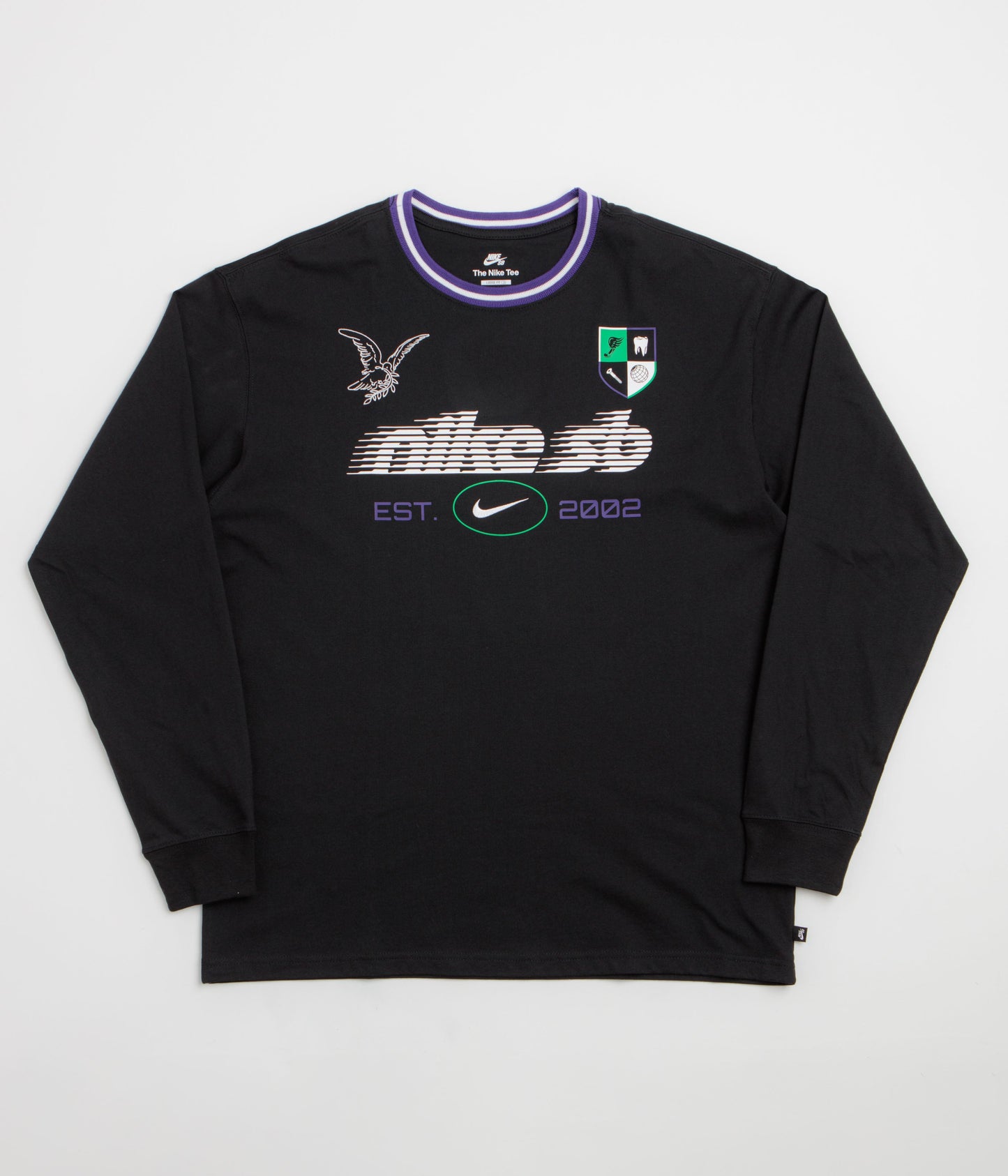 Nike SB Rugby Long Sleeve T-Shirt - Black
