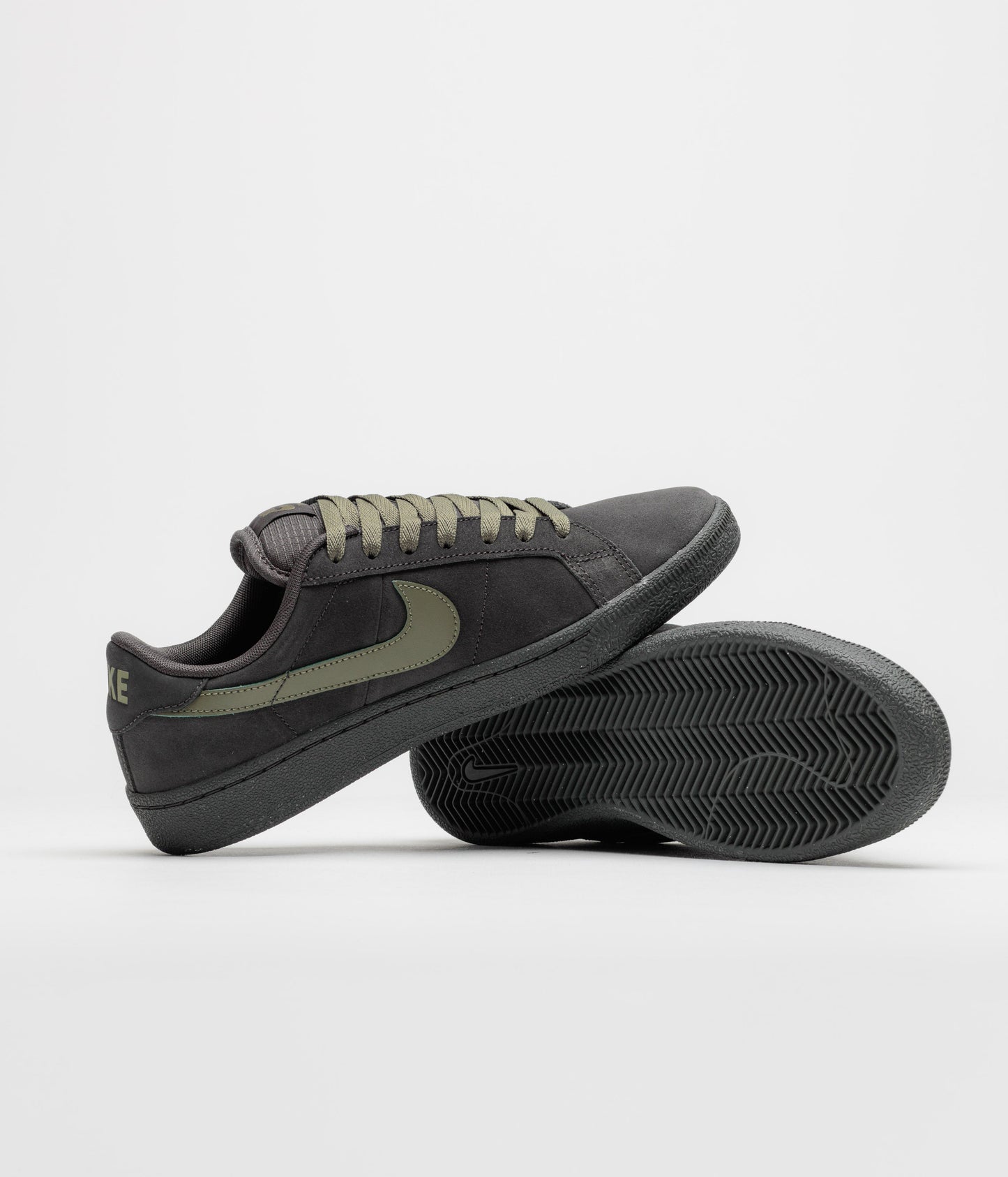 Nike SB Tennis Classic Shoes - Deep Pewter / Medium Olive - Deep Pewter