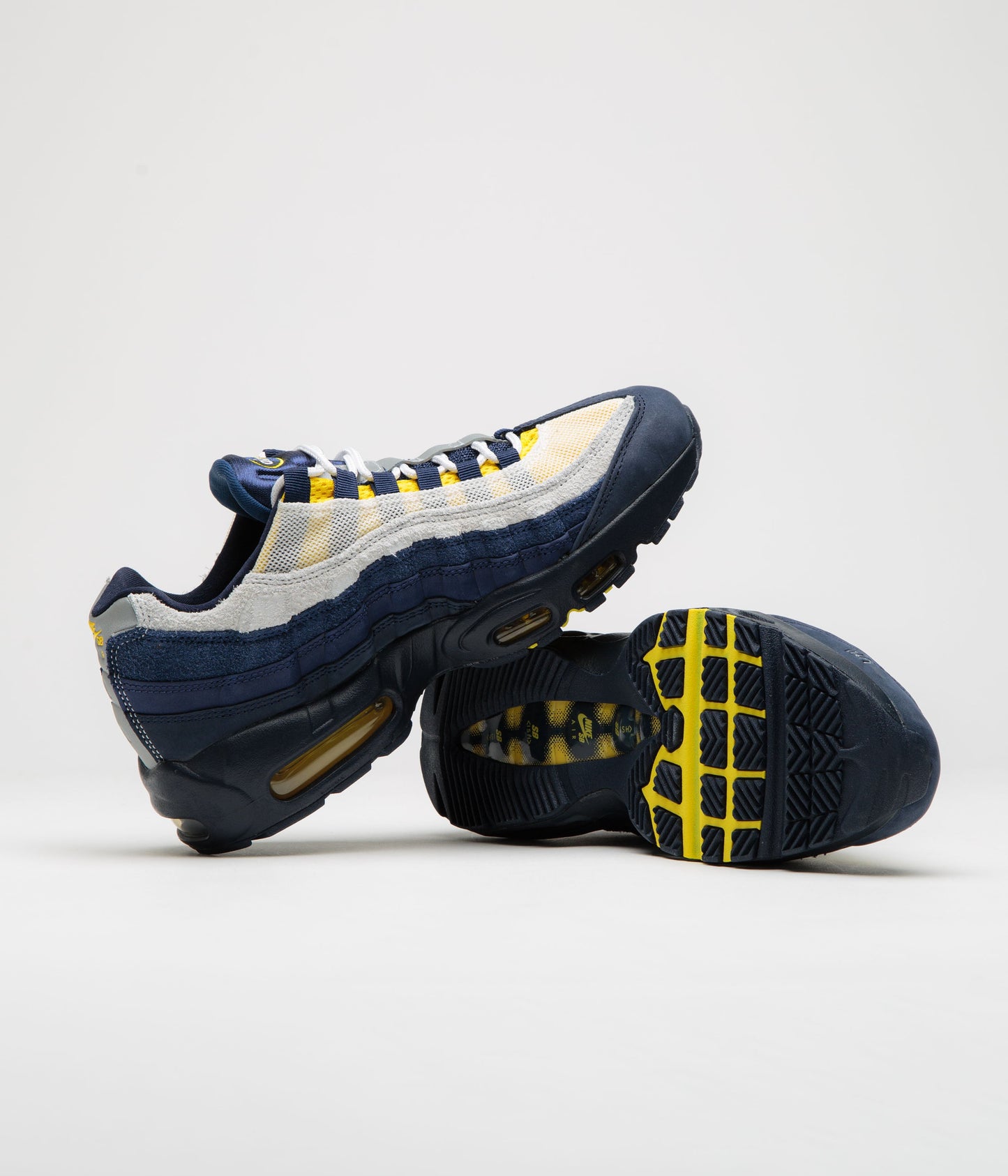 Nike SB x Eric Koston Air Max 95 Shoes - Obsidian / Speed Yellow - Midnight Navy - Navy