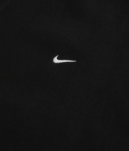 Nike Solo Swoosh Crewneck Sweatshirt - Black / White / White