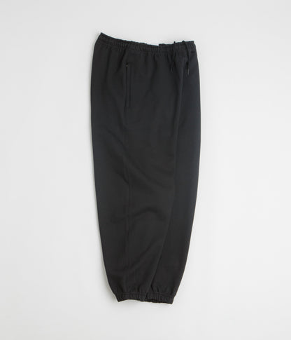 Nike Solo Swoosh Cuffed Sweatpants - Black / Black / White