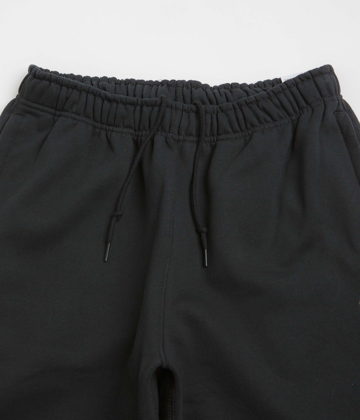 Nike Solo Swoosh Cuffed Sweatpants - Black / Black / White