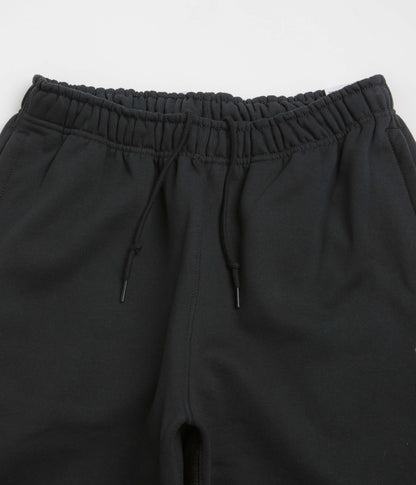 Nike Solo Swoosh Cuffed Sweatpants - Black / Black / White