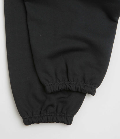Nike Solo Swoosh Cuffed Sweatpants - Black / Black / White