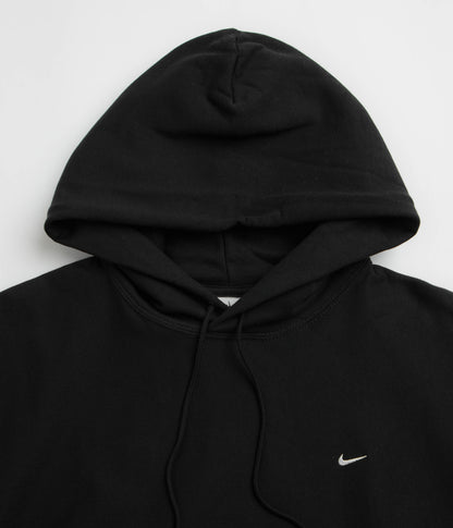 Nike Solo Swoosh Hoodie - Black / Black / White / White