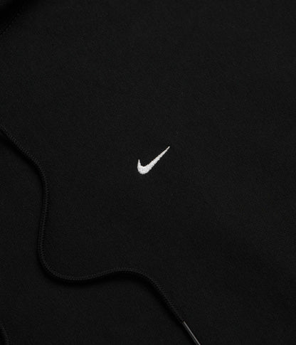 Nike Solo Swoosh Hoodie - Black / Black / White / White