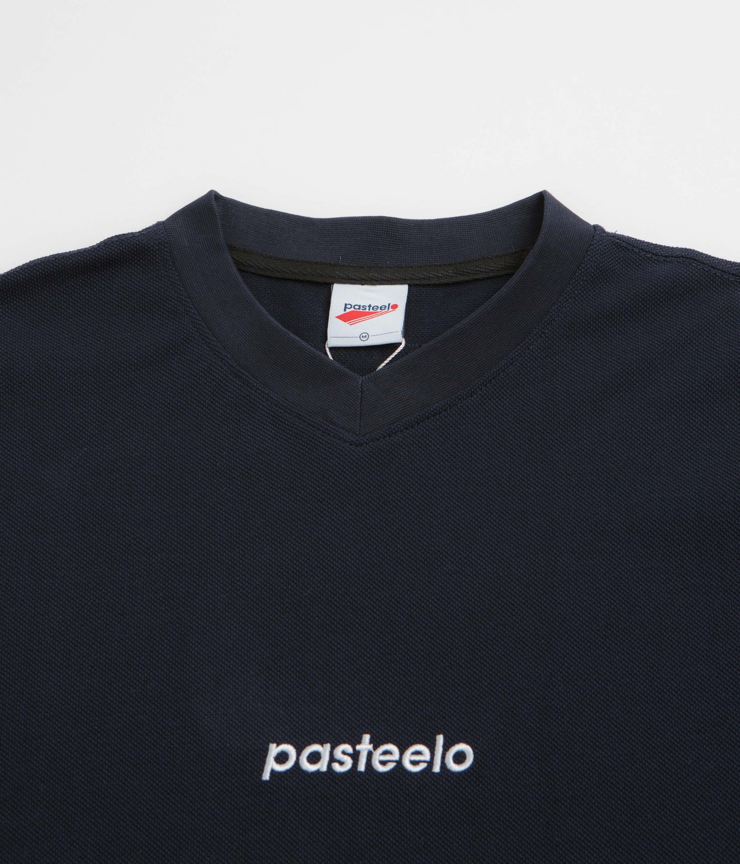 Pasteelo Pique Sports Long Sleeve T-Shirt - Navy