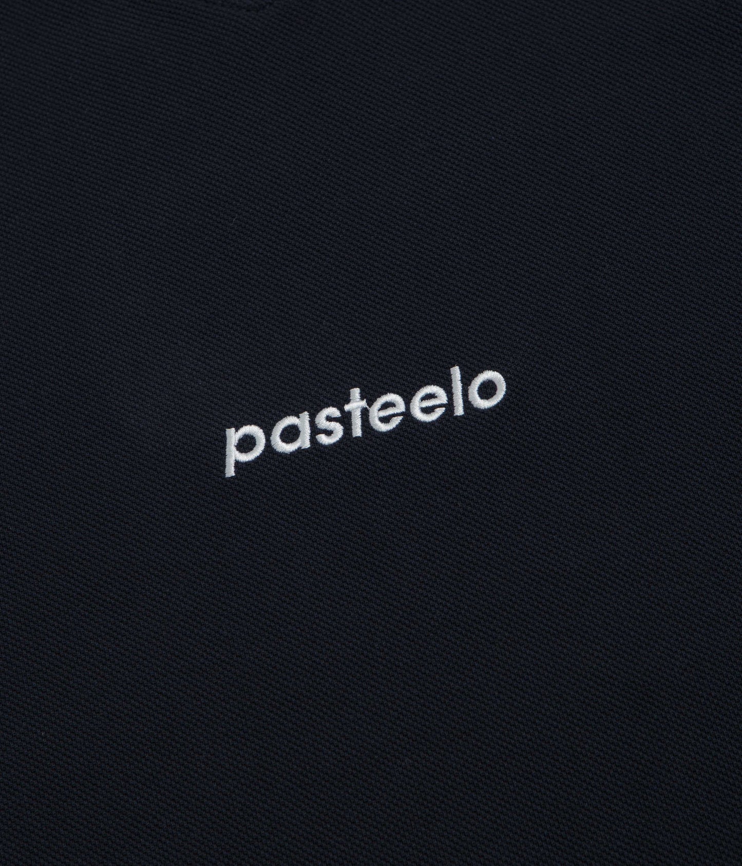 Pasteelo Pique Sports Long Sleeve T-Shirt - Navy