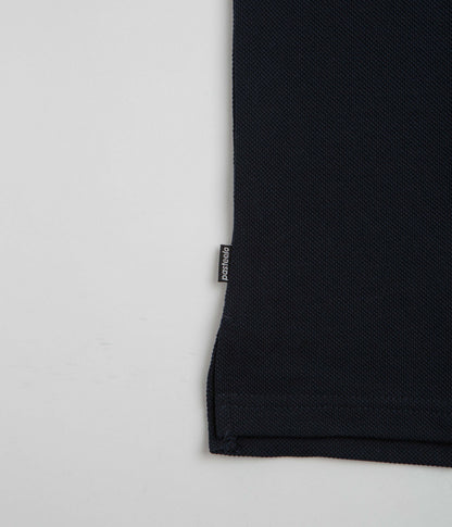 Pasteelo Pique Sports Long Sleeve T-Shirt - Navy