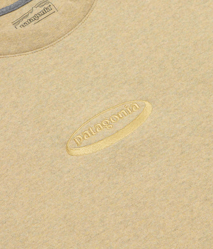 Patagonia 95 Oval Logo Uprisal Crewneck Sweatshirt - Lynx Tan