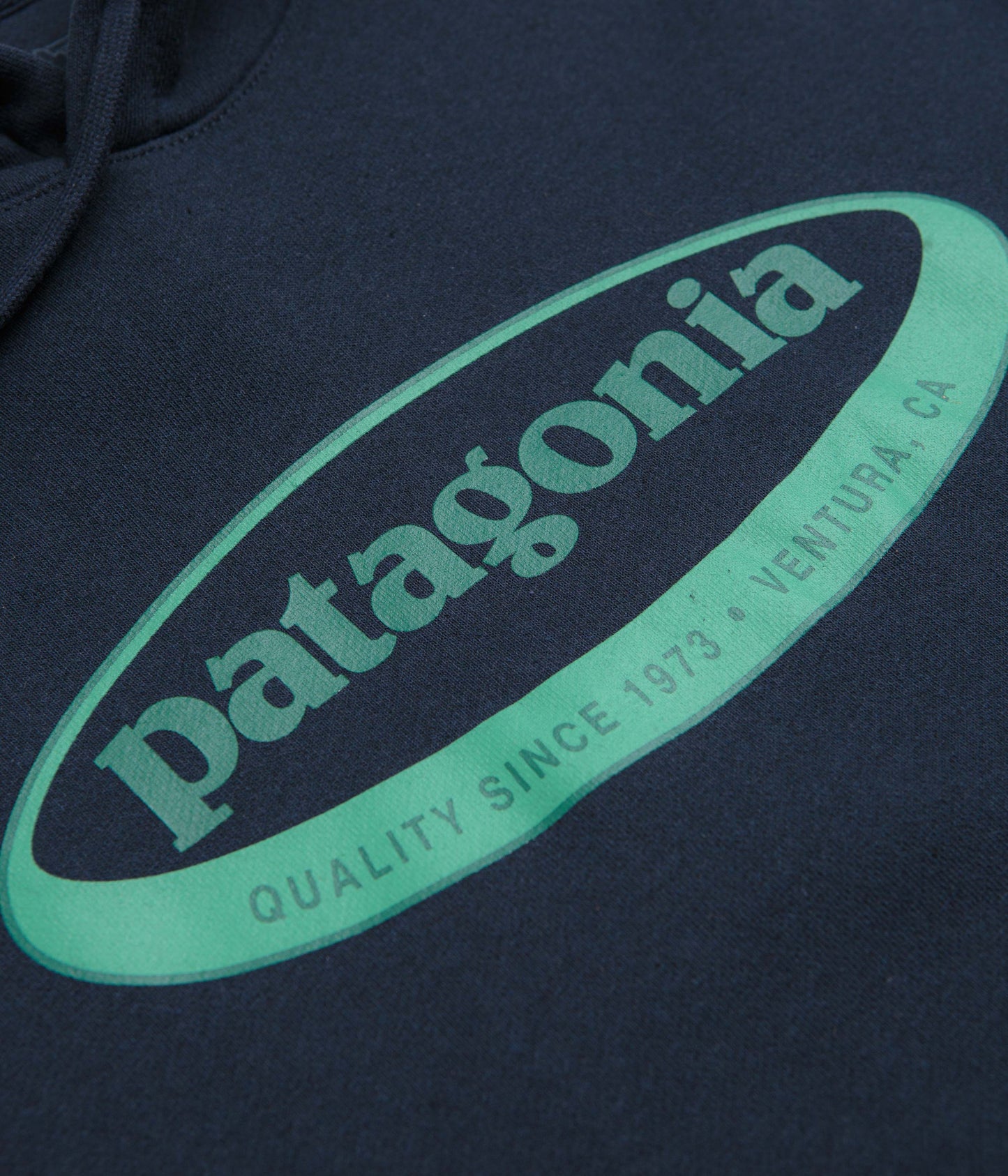 Patagonia 95 Oval Logo Uprisal Hoodie - New Navy