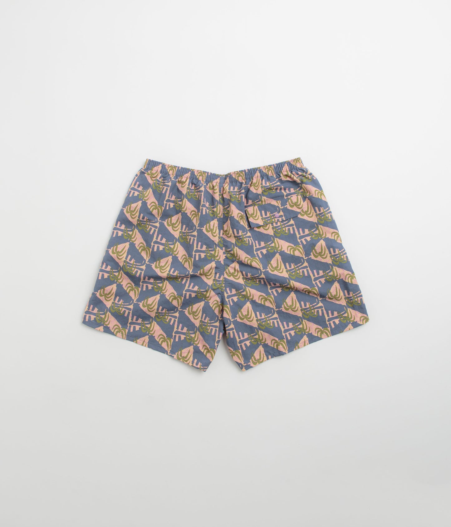 Patagonia Baggies 5" Shorts - Jaguar Geo: Dolomite Blue