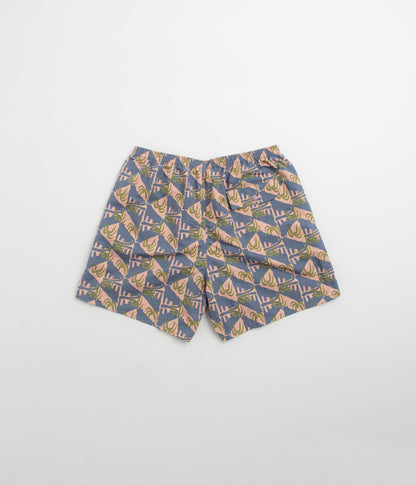 Patagonia Baggies 5" Shorts - Jaguar Geo: Dolomite Blue