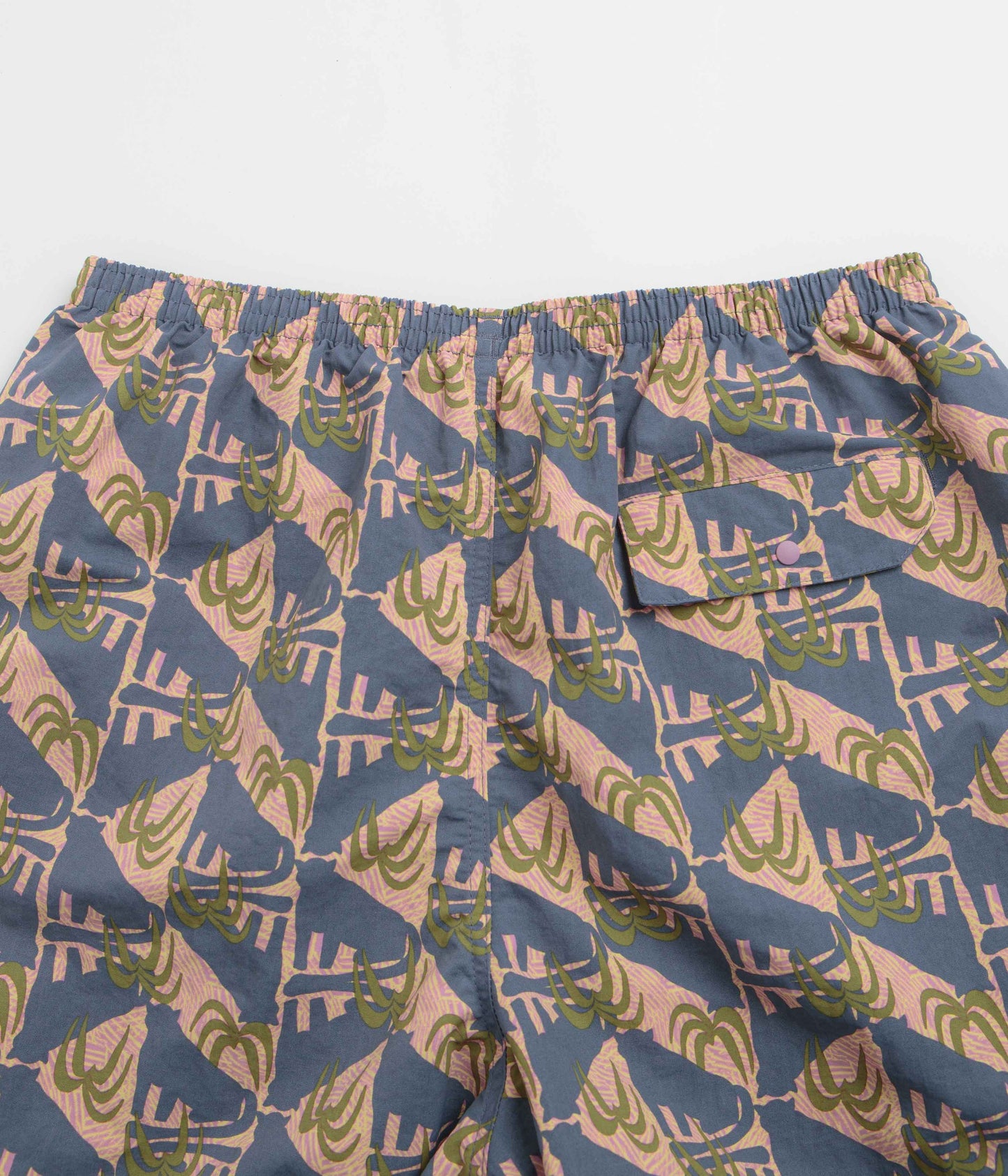 Patagonia Baggies 5" Shorts - Jaguar Geo: Dolomite Blue