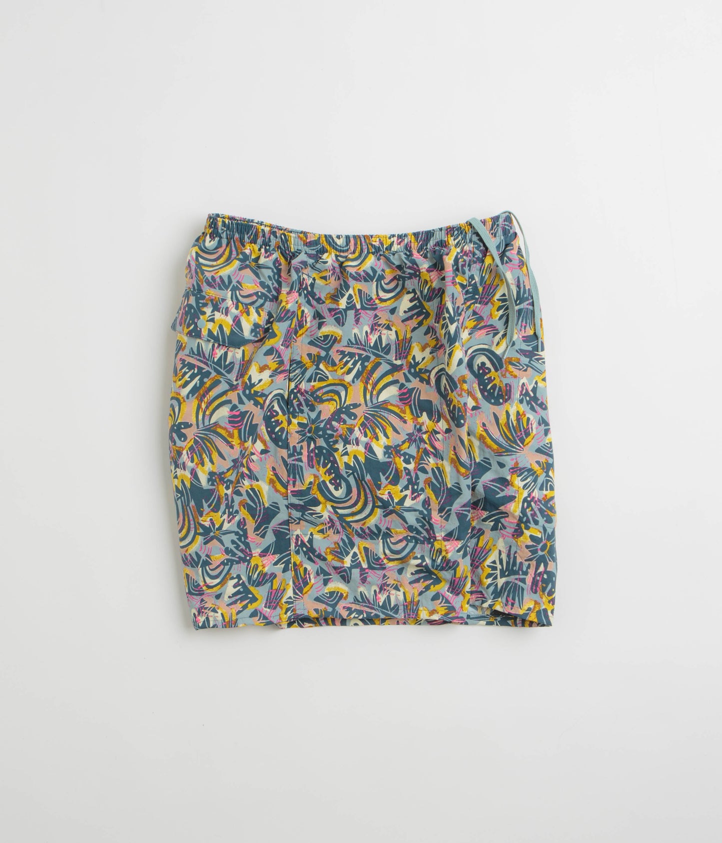 Patagonia Baggies Longs 7" Shorts - Wild Botanist: Tidal Teal
