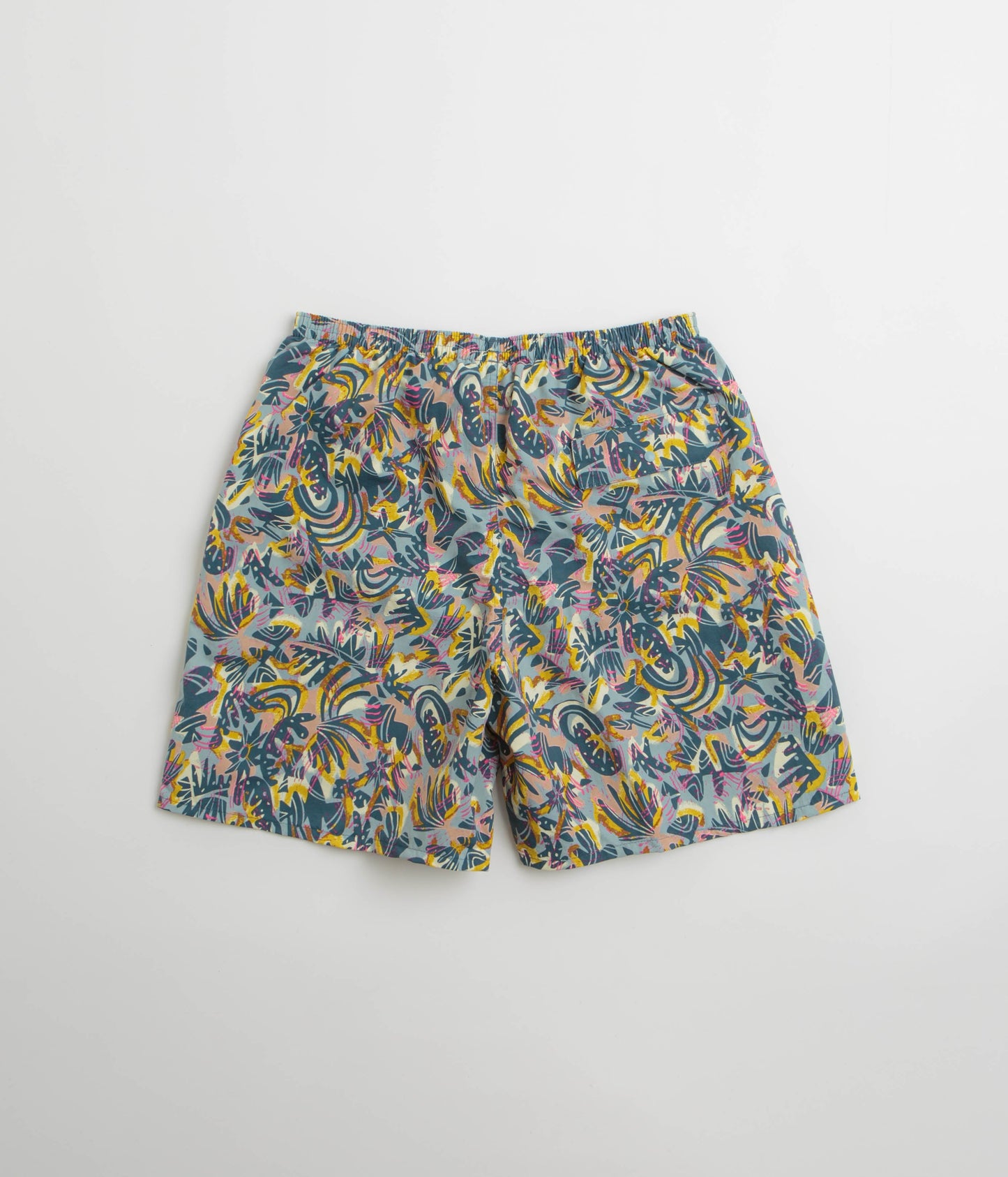 Patagonia Baggies Longs 7" Shorts - Wild Botanist: Tidal Teal