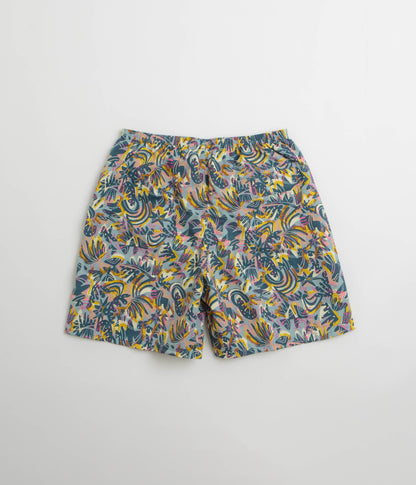 Patagonia Baggies Longs 7" Shorts - Wild Botanist: Tidal Teal