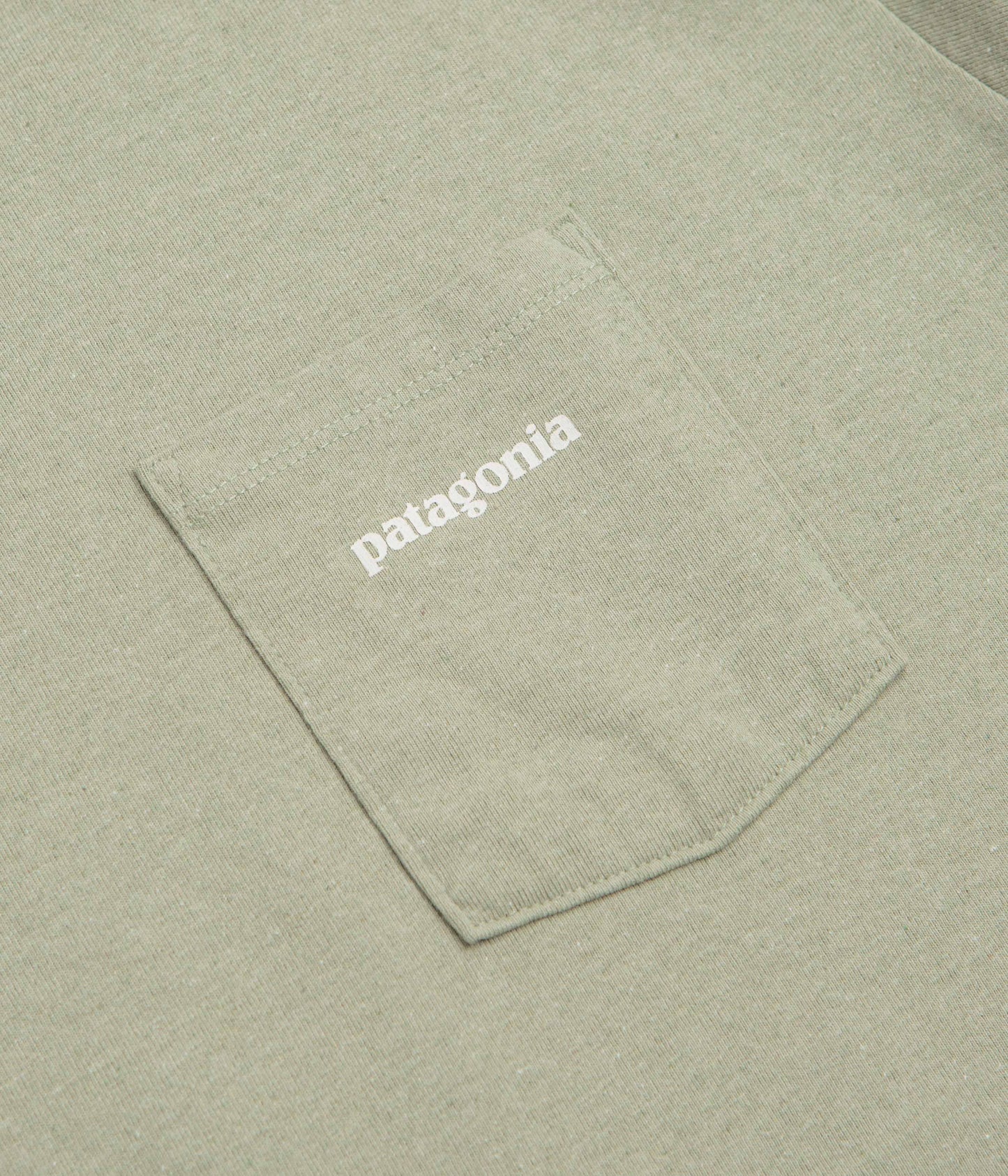 Patagonia Boardshort Logo Pocket Responsibili-Tee T-Shirt - Gumtree Green