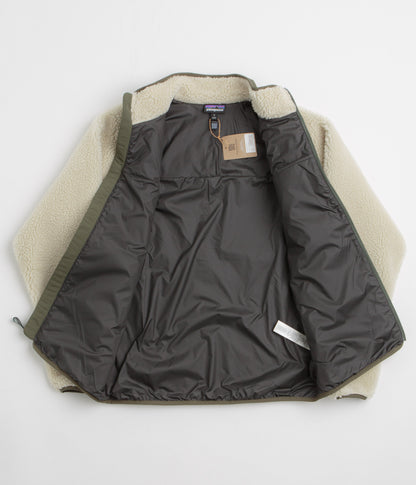 Patagonia Classic Retro-X Jacket - Dark Natural / Basin Green