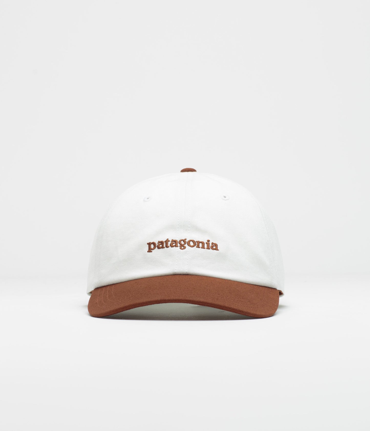 Patagonia Fitz Roy Icon Trad Cap - Text Logo: Dried Vanilla