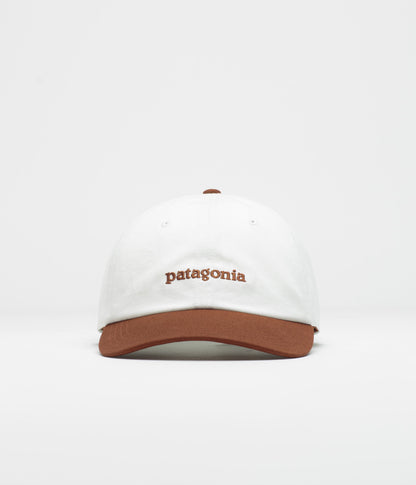 Patagonia Fitz Roy Icon Trad Cap - Text Logo: Dried Vanilla