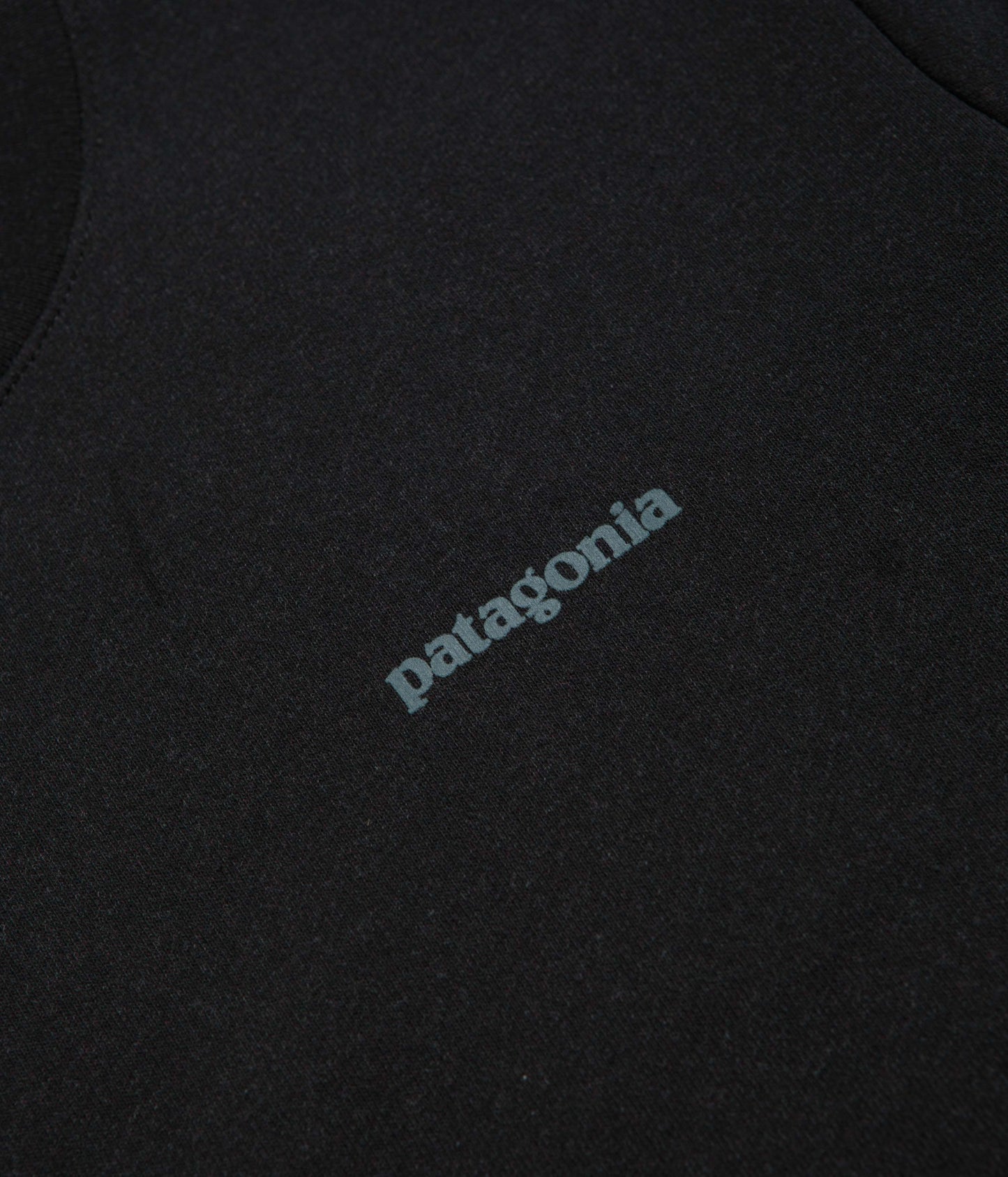 Patagonia Fitz Roy Icon Uprisal Crewneck Sweatshirt - Ink Black