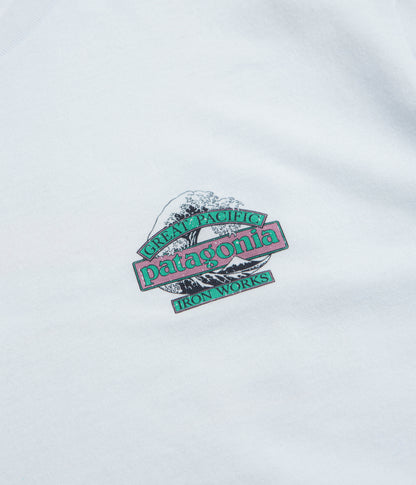 Patagonia Great Waves Responsibili-Tee T-Shirt - White