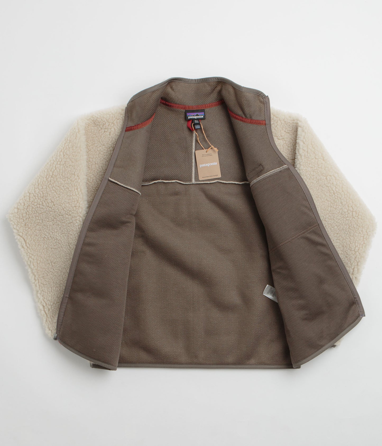 Patagonia Natural Blend Retro Cardigan - Dark Natural / Marlow Brown