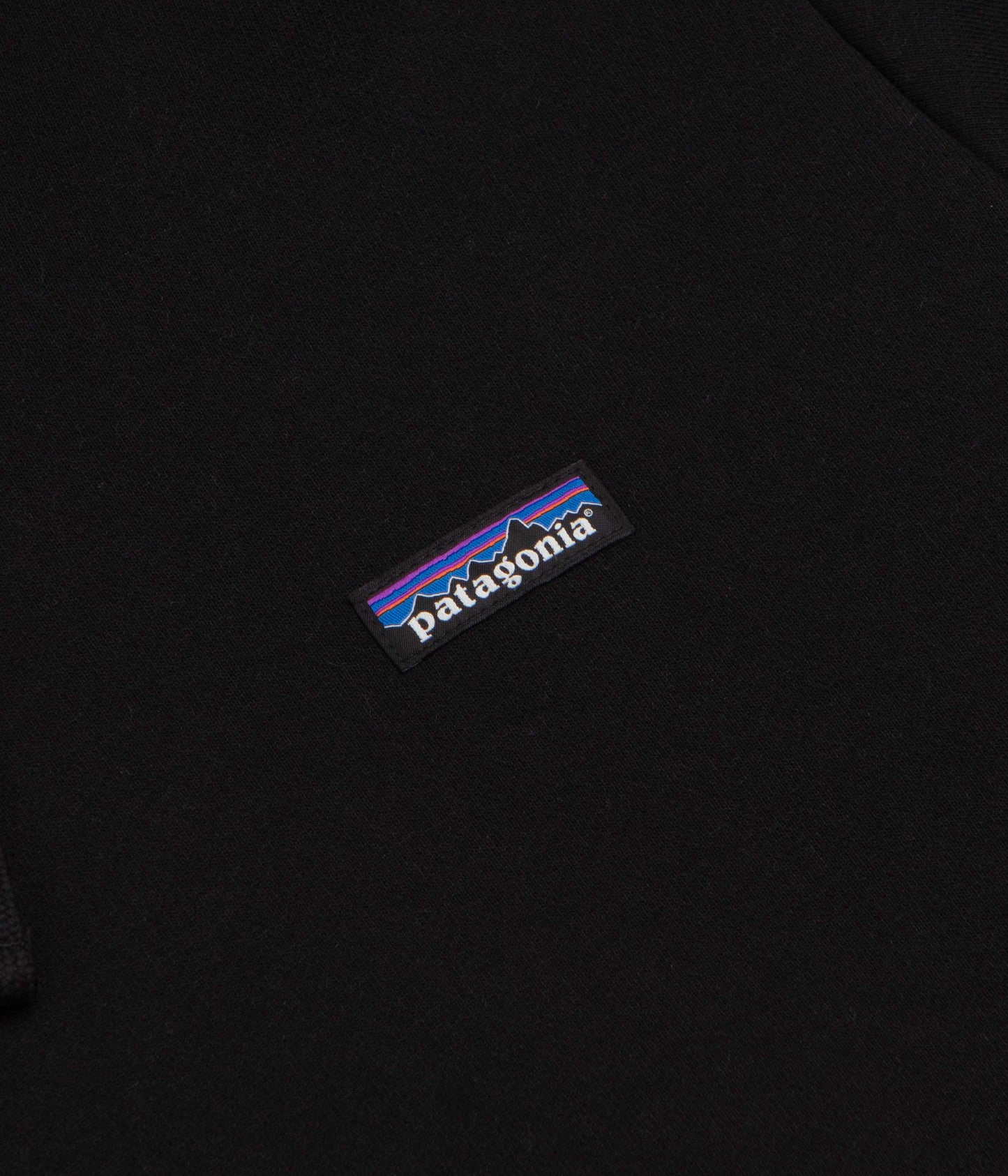 Patagonia P-6 Label Uprisal Hoodie - Black / Black