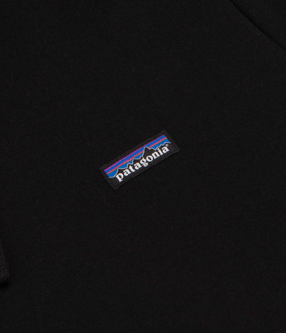 Patagonia P-6 Label Uprisal Hoodie - Black / Black