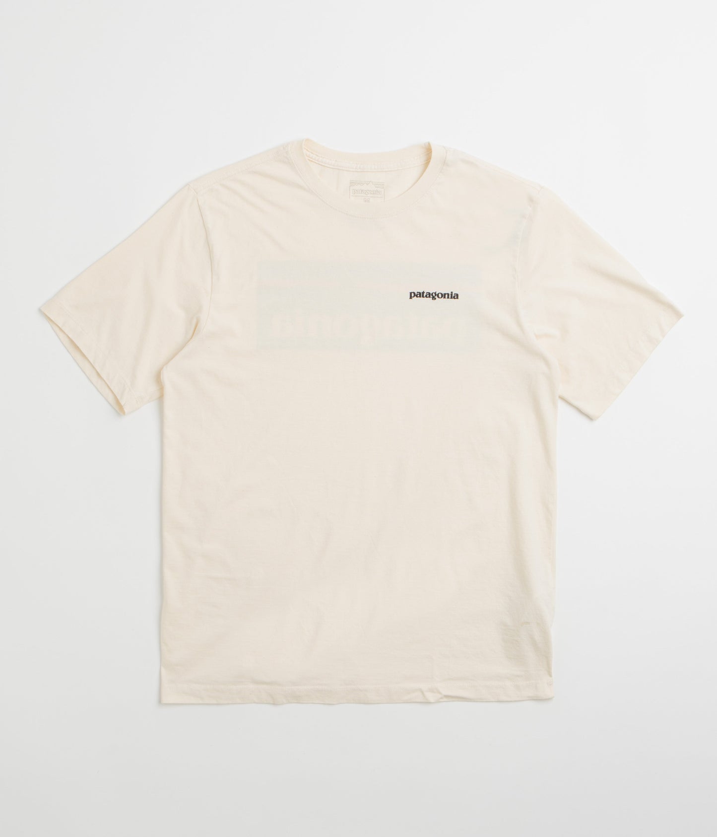 Patagonia P-6 Logo T-Shirt - Undyed Natural