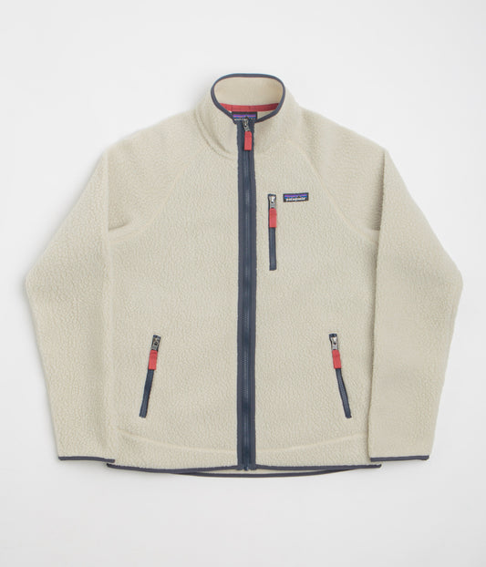 Patagonia Retro Pile Fleece - Pelican / Smolder Blue