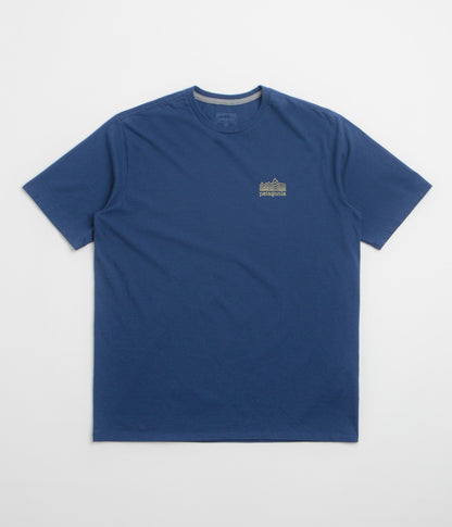 Patagonia Strataspire Responsibili-Tee T-Shirt - Clement Blue