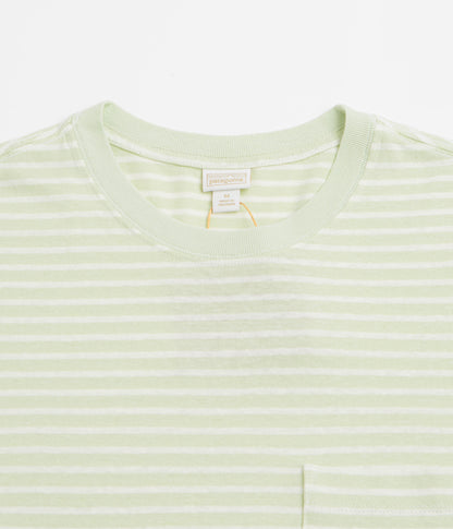 Patagonia Trail Harbor Pocket T-Shirt - Steps: Lichen Green