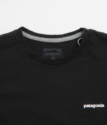 Patagonia Womens P-6 Logo Responsibili-Tee T-Shirt - Black