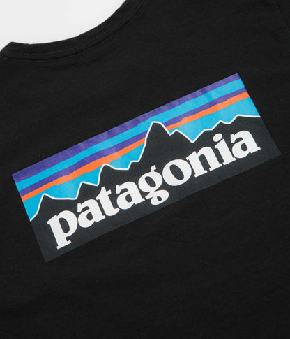 Patagonia Womens P-6 Logo Responsibili-Tee T-Shirt - Black