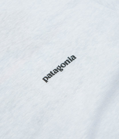 Patagonia Womens P-6 Logo Responsibili-Tee T-Shirt - White
