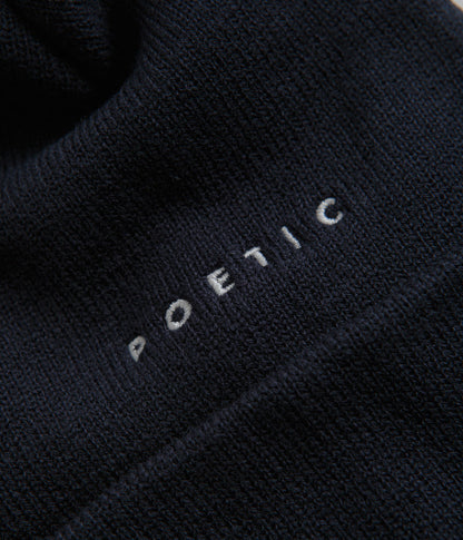Poetic Collective Double Beanie - Navy