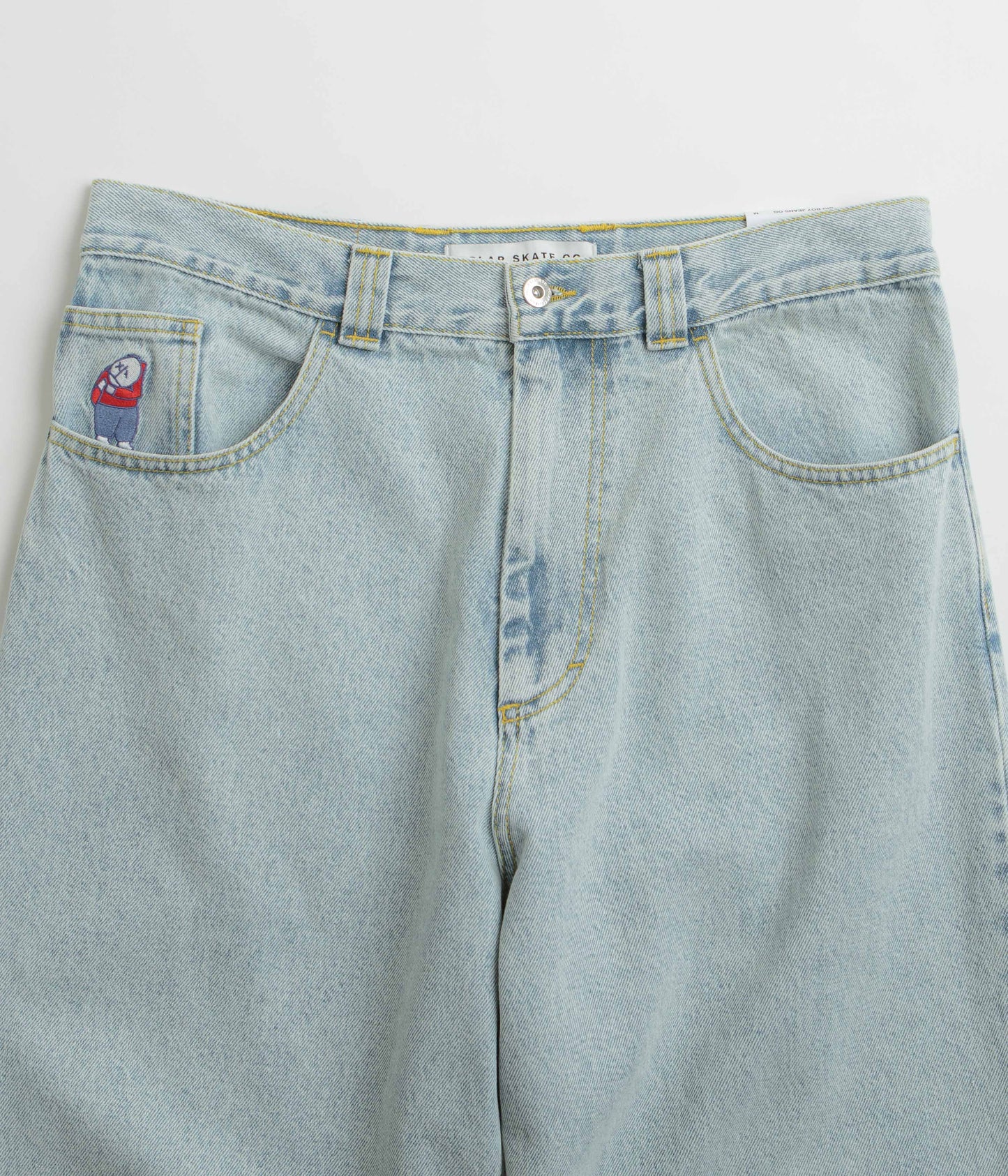 Polar Big Boy Jeans - Light Blue / OG Logo